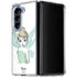 Disney Tinker Bell Watercolor Fairy Art Galaxy Z Fold5 5G Clear Case