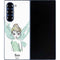 Disney Tinker Bell Watercolor Fairy Art Galaxy Z Fold6 Skin