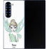 Disney Tinker Bell Watercolor Fairy Art Galaxy Z Fold6 Skin