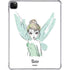 Disney Tinker Bell Watercolor Fairy Art iPad Pro 11in (2024) Clear Case