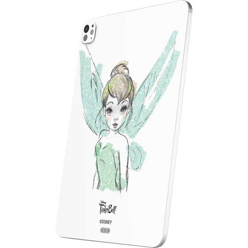 Disney Tinker Bell Watercolor Fairy Art iPad Pro 13in M4 (2024) Skin