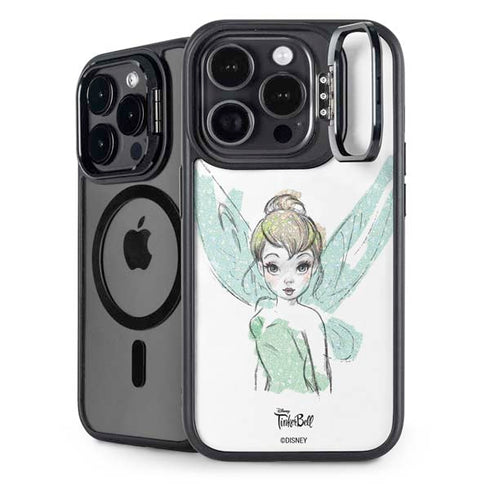 Disney Tinker Bell Watercolor Fairy Art iPhone 13 Pro Kickstand Case