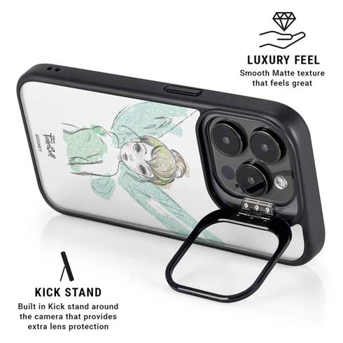 Disney Tinker Bell Watercolor Fairy Art iPhone 13 Pro Kickstand Case
