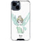 Disney Tinker Bell Watercolor Fairy Art iPhone 15 Clear Case