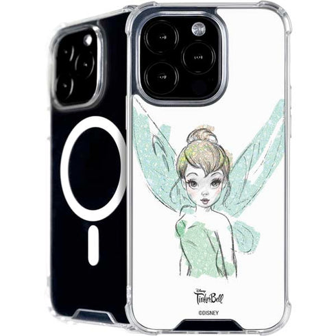 Disney Tinker Bell Watercolor Fairy Art iPhone 16 Pro Max MagSafe Case