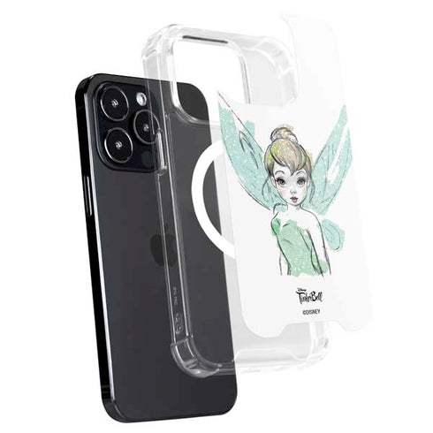 Disney Tinker Bell Watercolor Fairy Art iPhone 16 Pro Max MagSafe Case
