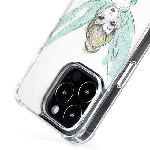 Disney Tinker Bell Watercolor Fairy Art iPhone 16 Pro Max MagSafe Case