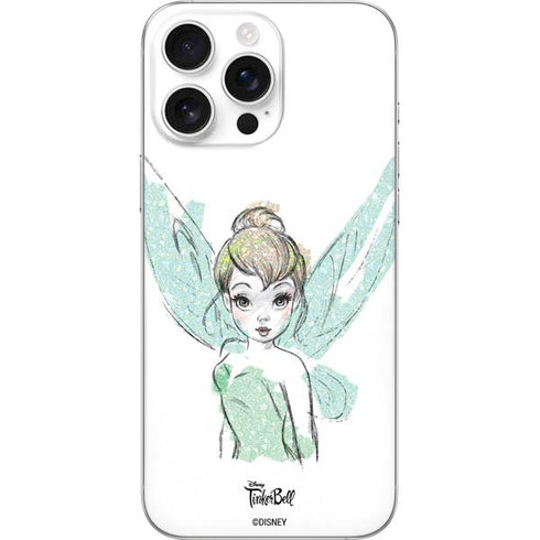Disney Tinker Bell Watercolor Fairy Art iPhone 16 Pro Max Skin