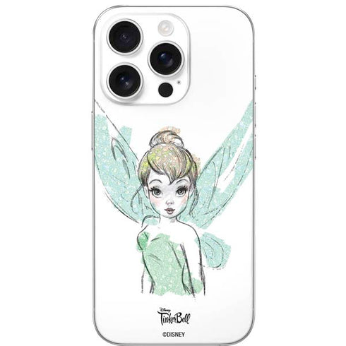 Disney Tinker Bell Watercolor Fairy Art iPhone 16 Pro Skin