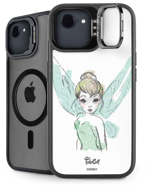 Disney Tinker Bell Watercolor Fairy Art iPhone 16e Kickstand Case