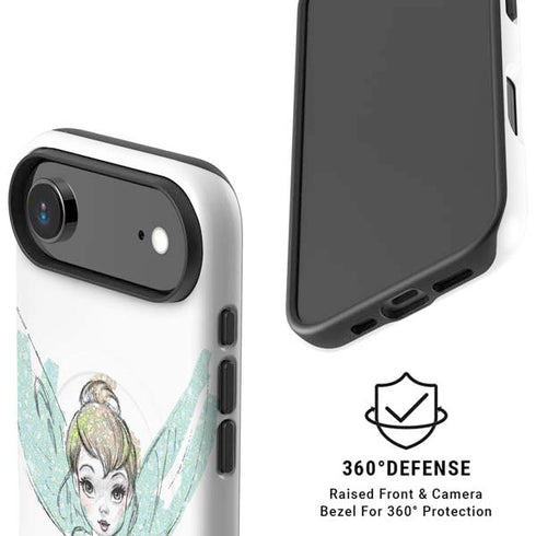 Disney Tinker Bell Watercolor Fairy Art iPhone 17 Air Magsafe Impact Case