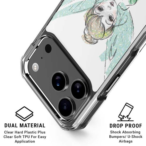 Disney Tinker Bell Watercolor Fairy Art iPhone 17 Pro Max MagSafe Case