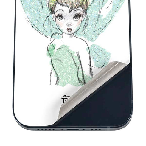Disney Tinker Bell Watercolor Fairy Art iPhone 17 Skin