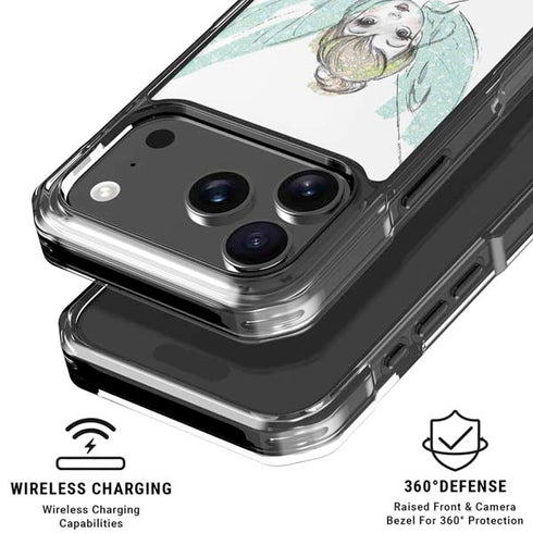 Disney Tinker Bell Watercolor Fairy Art iPhone 18 Pro Clear Case