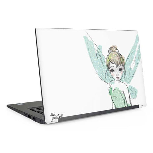 Disney Tinker Bell Watercolor Fairy Art Dell Latitude Skin