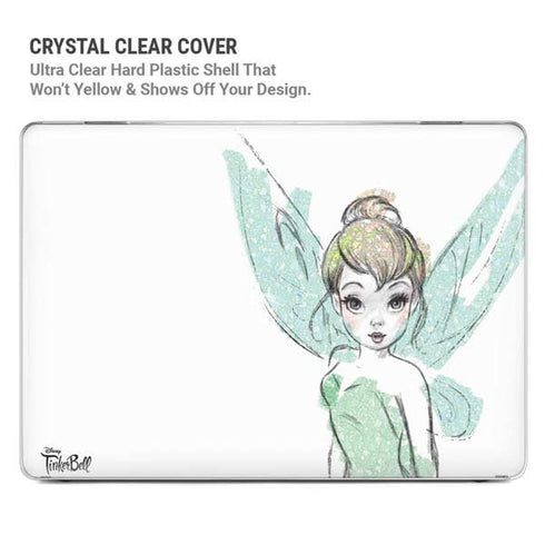 Disney Tinker Bell Watercolor Fairy Art MacBook Pro 14in (2021-24) Case plus Skin