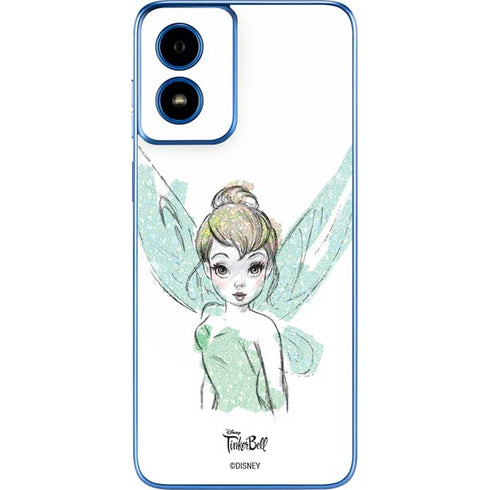 Disney Tinker Bell Watercolor Fairy Art Moto G Play 4G (2024) Skin