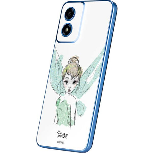 Disney Tinker Bell Watercolor Fairy Art Moto G Play 4G (2024) Skin