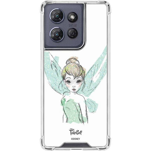 Disney Tinker Bell Watercolor Fairy Art Moto G Power 5G (2025) Clear Case