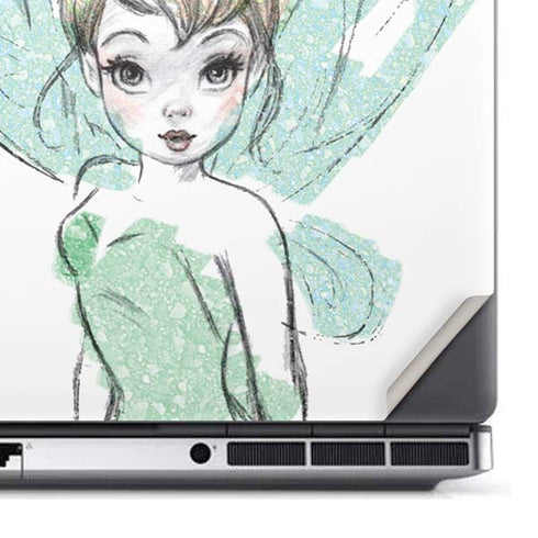 Disney Tinker Bell Watercolor Fairy Art Dell Precision Skin