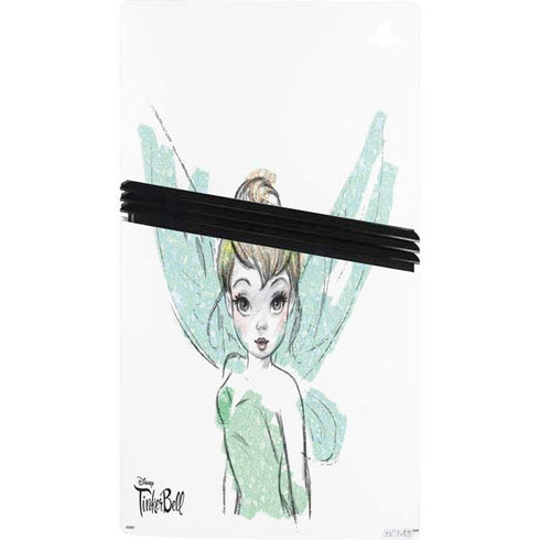 Disney Tinker Bell Watercolor Fairy Art PS5 Pro Bundle Skin