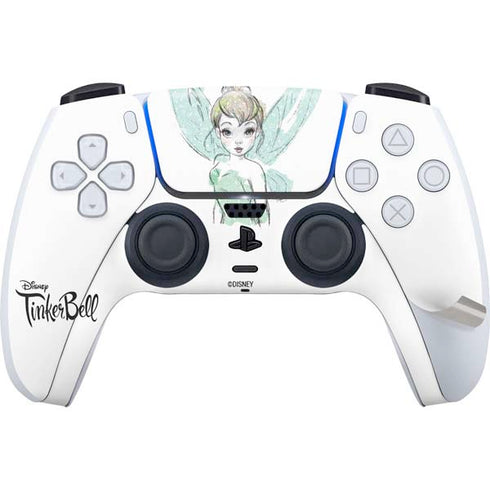 Disney Tinker Bell Watercolor Fairy Art PS5 Pro Bundle Skin