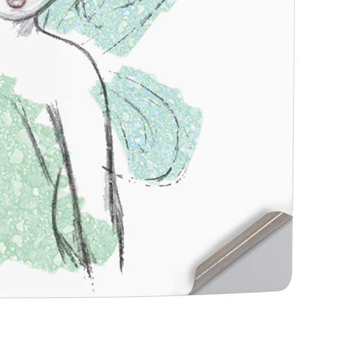 Disney Tinker Bell Watercolor Fairy Art PS5 Pro Disk Console Skin