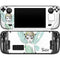 Disney Tinker Bell Watercolor Fairy Art Steam Deck Handheld Gaming Computer OLED Skin