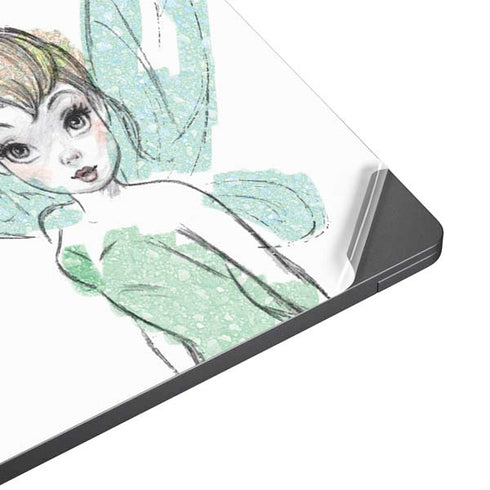 Disney Tinker Bell Watercolor Fairy Art Surface Laptop 7 13.8in Skin