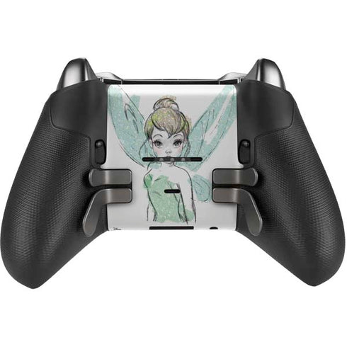 Disney Tinker Bell Watercolor Fairy Art Xbox Elite Wireless Controller Series 2 Skin