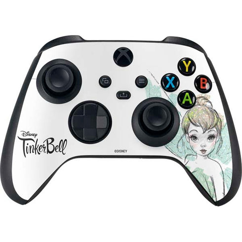 Disney Tinker Bell Watercolor Fairy Art XBox Series X Digital Edition Bundle Skin