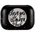 To The Moon And Back BW Amazon Echo Buds Skin