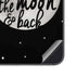 To The Moon And Back BW Galaxy A16 5G Skin