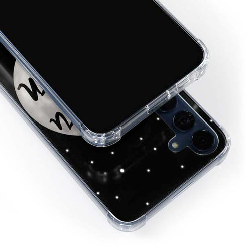 To The Moon And Back BW Galaxy A55 5G Clear Case