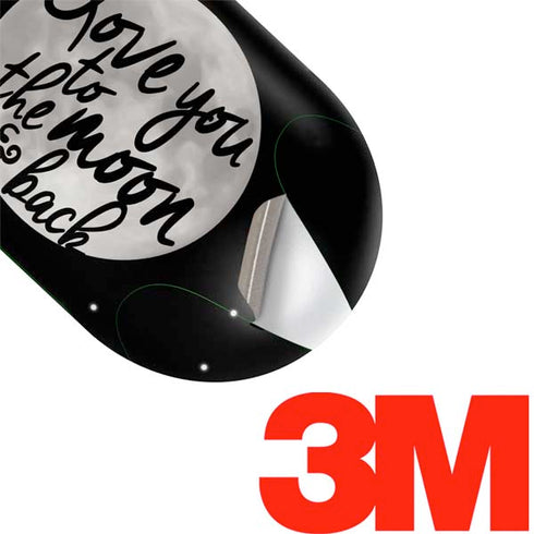 To The Moon And Back BW Galaxy Buds Plus Skin