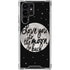 To The Moon And Back BW Galaxy S23 Ultra Clear Case