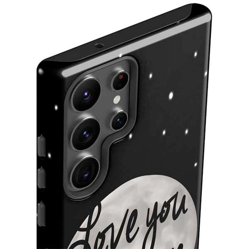 To The Moon And Back BW Galaxy S23 Ultra Pro Case