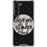To The Moon And Back BW Galaxy S24 FE Clear Case