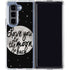 To The Moon And Back BW Galaxy Z Fold5 5G Clear Case