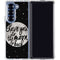 To The Moon And Back BW Galaxy Z Fold6 Clear Case