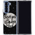 To The Moon And Back BW Galaxy Z Fold6 Clear Case
