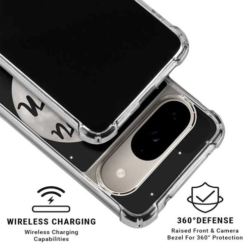 To The Moon And Back BW Google Pixel 10 Clear Case