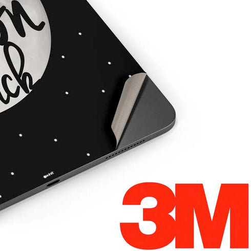 To The Moon And Back BW Apple iPad Pro Skin