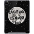 To The Moon And Back BW iPad Cases