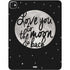 To The Moon And Back BW iPad Pro 13in M4 (2024) Skin
