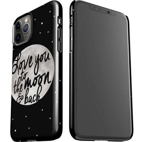 To The Moon And Back BW iPhone 11 Pro Lite Case