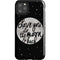 To The Moon And Back BW iPhone Cases