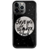 To The Moon And Back BW iPhone Cases