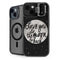To The Moon And Back BW iPhone 14 Plus Kickstand Case