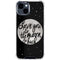 To The Moon And Back BW iPhone 15 Clear Case
